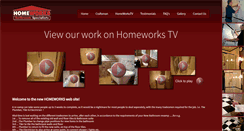 Desktop Screenshot of homeworks.ie