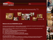 Tablet Screenshot of homeworks.ie