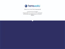 Tablet Screenshot of office.homeworks.nl